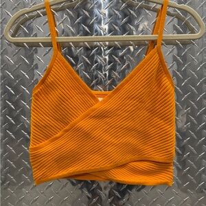 Aerie Vibrant Orange Ribbed Camisole
